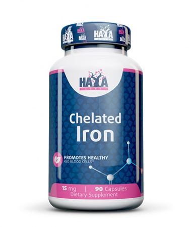 Chelated Iron 15mg. / 90 Vcaps.
